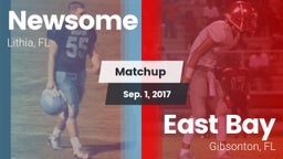 Matchup: Newsome vs. East Bay  2017