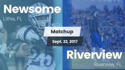 Matchup: Newsome vs. Riverview  2017