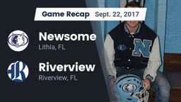 Recap: Newsome  vs. Riverview  2017