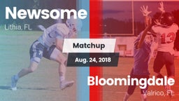 Matchup: Newsome vs. Bloomingdale  2018