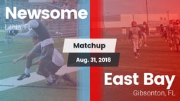 Matchup: Newsome vs. East Bay  2018