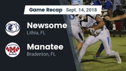 Recap: Newsome  vs. Manatee  2018