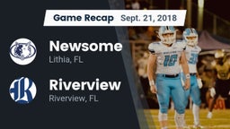Recap: Newsome  vs. Riverview  2018