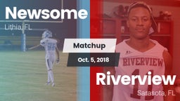Matchup: Newsome vs. Riverview  2018
