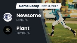 Recap: Newsome  vs. Plant  2017