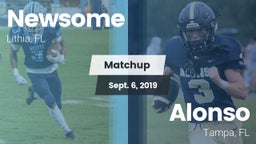 Matchup: Newsome vs. Alonso  2019