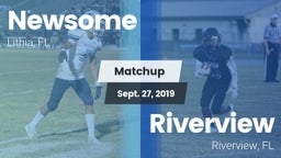 Matchup: Newsome vs. Riverview  2019