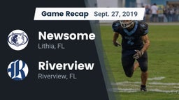 Recap: Newsome  vs. Riverview  2019