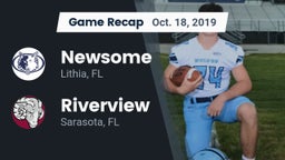 Recap: Newsome  vs. Riverview  2019