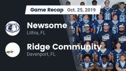 Recap: Newsome  vs. Ridge Community  2019