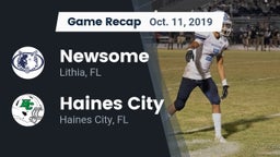 Recap: Newsome  vs. Haines City  2019