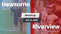 Matchup: Newsome vs. Riverview  2020