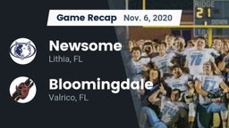 Recap: Newsome  vs. Bloomingdale  2020
