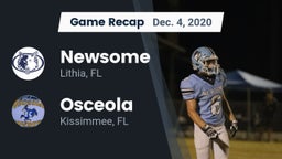 Recap: Newsome  vs. Osceola  2020