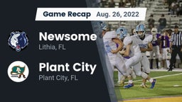 Recap: Newsome  vs. Plant City  2022
