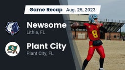 Recap: Newsome  vs. Plant City  2023