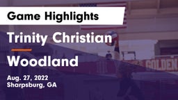 Trinity Christian  vs Woodland Game Highlights - Aug. 27, 2022