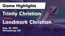 Trinity Christian  vs Landmark Christian  Game Highlights - Aug. 30, 2022