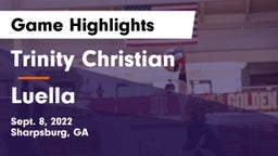 Trinity Christian  vs Luella Game Highlights - Sept. 8, 2022