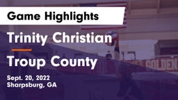 Trinity Christian  vs Troup County  Game Highlights - Sept. 20, 2022