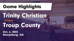 Trinity Christian  vs Troup County  Game Highlights - Oct. 6, 2022
