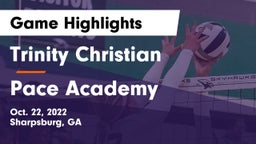 Trinity Christian  vs Pace Academy Game Highlights - Oct. 22, 2022