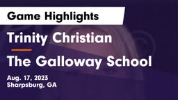 Trinity Christian  vs The Galloway School Game Highlights - Aug. 17, 2023