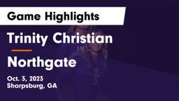 Trinity Christian  vs Northgate  Game Highlights - Oct. 3, 2023