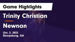 Trinity Christian  vs Newnan  Game Highlights - Oct. 3, 2023