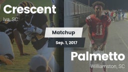 Matchup: Crescent vs. Palmetto  2017