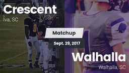 Matchup: Crescent vs. Walhalla  2017