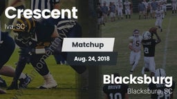 Matchup: Crescent vs. Blacksburg  2018