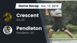 Recap: Crescent  vs. Pendleton  2018