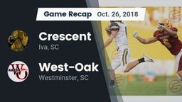 Recap: Crescent  vs. West-Oak  2018