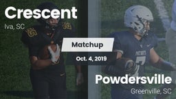 Matchup: Crescent vs. Powdersville  2019