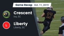 Recap: Crescent  vs. Liberty  2019