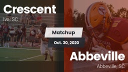 Matchup: Crescent vs. Abbeville  2020