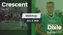 Matchup: Crescent vs. Dixie  2020