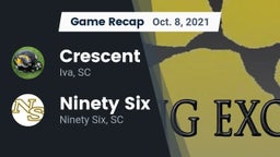 Recap: Crescent  vs. Ninety Six  2021