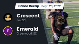 Recap: Crescent  vs. Emerald  2022