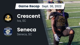 Recap: Crescent  vs. Seneca  2022