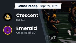Recap: Crescent  vs. Emerald  2023