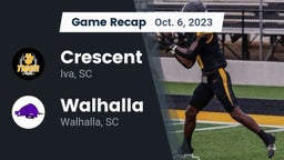 Recap: Crescent  vs. Walhalla  2023