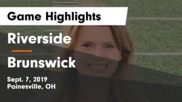 Riverside  vs Brunswick  Game Highlights - Sept. 7, 2019