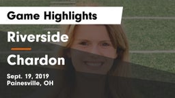 Riverside  vs Chardon  Game Highlights - Sept. 19, 2019