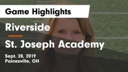 Riverside  vs St. Joseph Academy Game Highlights - Sept. 28, 2019