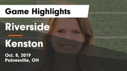 Riverside  vs Kenston  Game Highlights - Oct. 8, 2019
