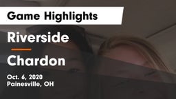 Riverside  vs Chardon Game Highlights - Oct. 6, 2020