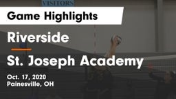 Riverside  vs St. Joseph Academy Game Highlights - Oct. 17, 2020