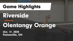 Riverside  vs Olentangy Orange Game Highlights - Oct. 17, 2020